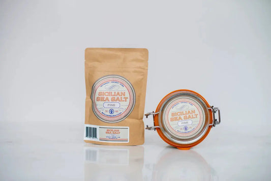 Fine Salt- 100% Pure- Refill Bag Sicilian Sea Salt