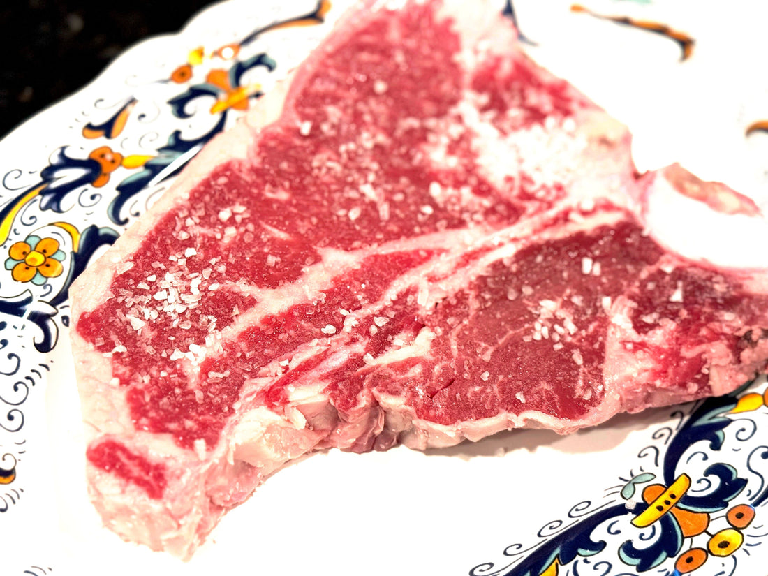Perfect Pan-Seared Rib Eye Steak Recipe with Sicilian Coarse Sea Salt Finish