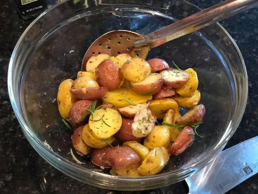 Grilled Baby Potatoes Recipe - Sicilian Sea Salt